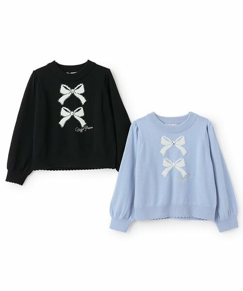 mezzo piano / メゾピアノ ニット・セーター | リボン　ニットプルオーバー | 詳細6