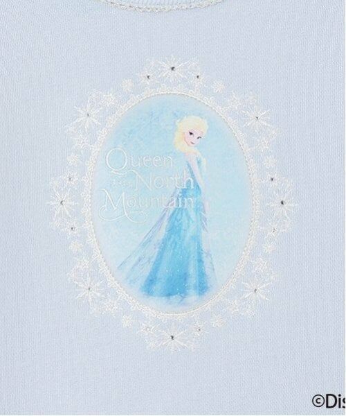 mezzo piano / メゾピアノ スウェット | 【アナと雪の女王】袖チュール　裾スカラップトレーナー | 詳細3