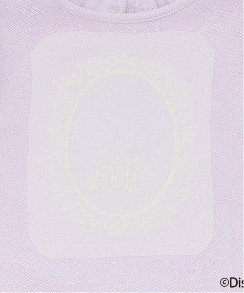 mezzo piano / メゾピアノ スウェット | 【アナと雪の女王】袖チュール　裾スカラップトレーナー | 詳細5