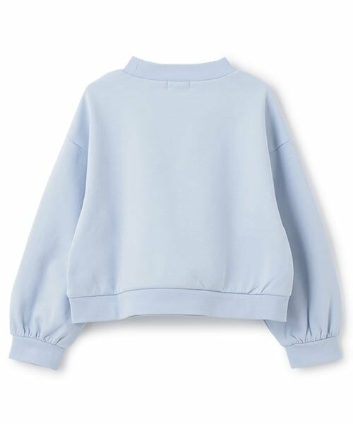 mezzo piano / メゾピアノ スウェット | キラキラロゴ＆リボン　トレーナー | 詳細5