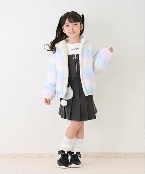 mezzo piano / メゾピアノ ブルゾン | リバーシブルどうぶつ　フェイクファーブルゾン | 詳細10