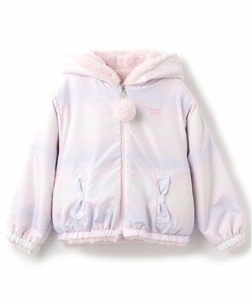 mezzo piano / メゾピアノ ブルゾン | リバーシブルどうぶつ　フェイクファーブルゾン | 詳細14