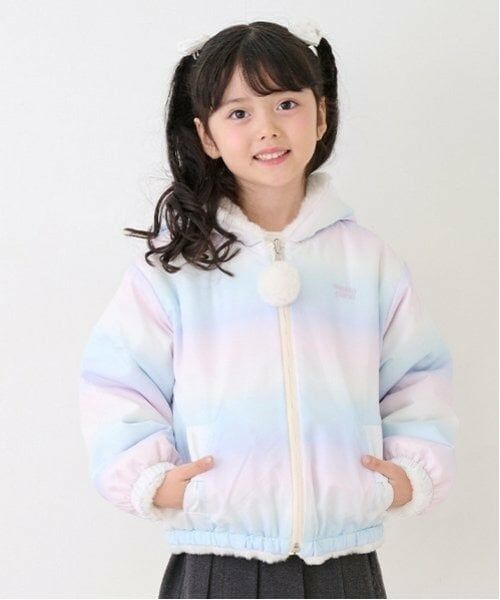 mezzo piano / メゾピアノ ブルゾン | リバーシブルどうぶつ　フェイクファーブルゾン | 詳細3