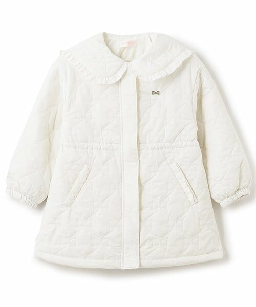 mezzo piano / メゾピアノ ブルゾン | リボンキルト　ジャケット | 詳細13