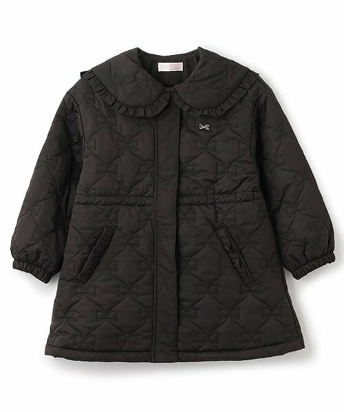 mezzo piano / メゾピアノ ブルゾン | リボンキルト　ジャケット | 詳細15