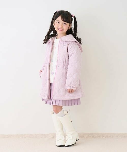 mezzo piano / メゾピアノ ブルゾン | リボンキルト　ジャケット | 詳細19