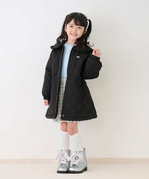 mezzo piano / メゾピアノ ブルゾン | リボンキルト　ジャケット | 詳細24