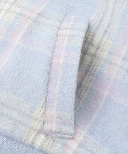 mezzo piano / メゾピアノ ブルゾン | シャギーチェック・ボア　セーラーブルゾン | 詳細4