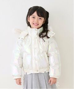 mezzo piano / メゾピアノ ブルゾン | オーロラ生地　ショートダウン