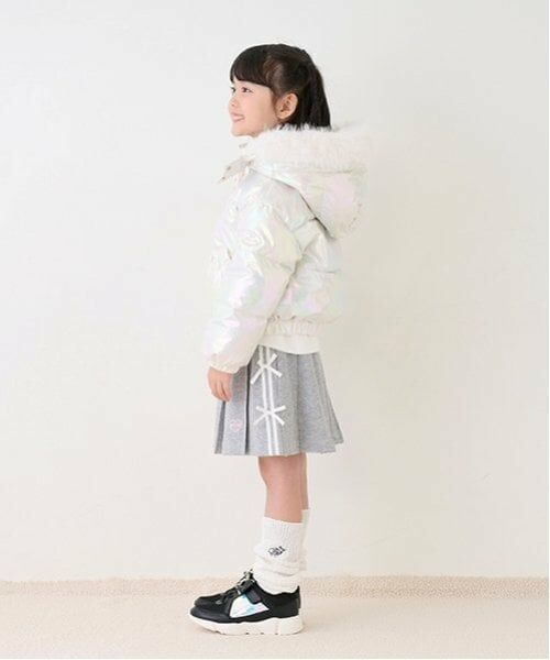 mezzo piano / メゾピアノ ブルゾン | オーロラ生地　ショートダウン | 詳細10