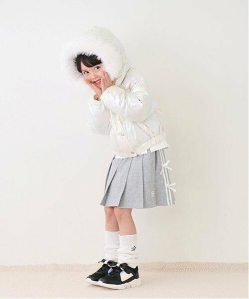 mezzo piano / メゾピアノ ブルゾン | オーロラ生地　ショートダウン | 詳細11