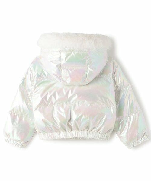 mezzo piano / メゾピアノ ブルゾン | オーロラ生地　ショートダウン | 詳細13