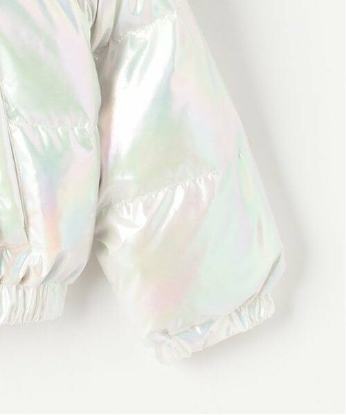 mezzo piano / メゾピアノ ブルゾン | オーロラ生地　ショートダウン | 詳細17