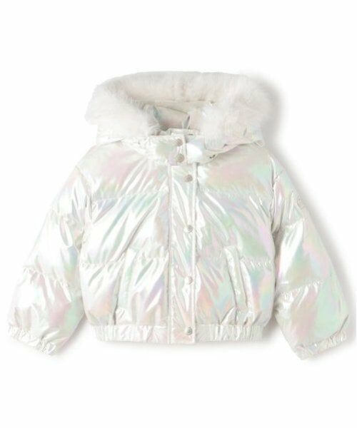 mezzo piano / メゾピアノ ブルゾン | オーロラ生地　ショートダウン | 詳細21