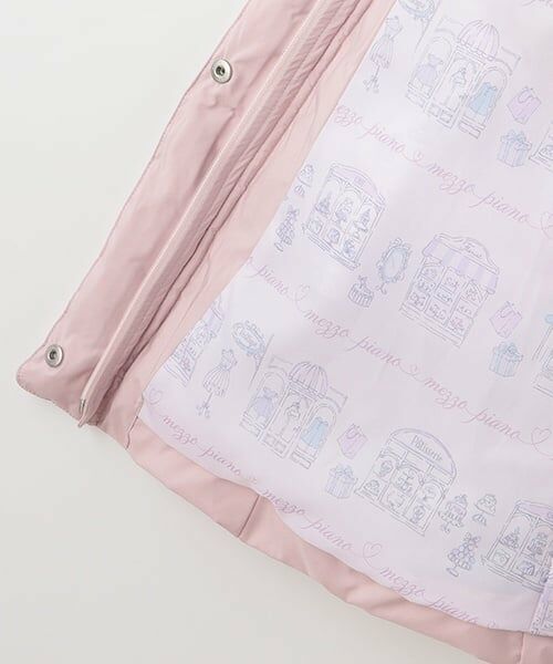 mezzo piano / メゾピアノ ブルゾン | ファー衿つき　ウォッシャブル　ロングダウン | 詳細11