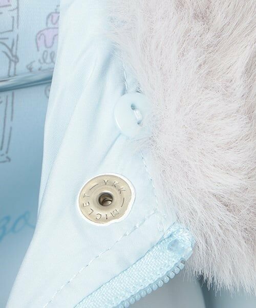 mezzo piano / メゾピアノ ブルゾン | ファー衿つき　ウォッシャブル　ロングダウン | 詳細4
