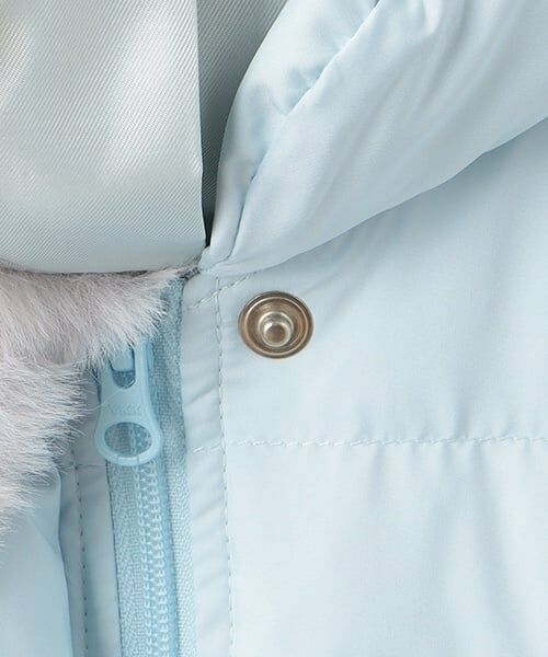mezzo piano / メゾピアノ ブルゾン | ファー衿つき　ウォッシャブル　ロングダウン | 詳細5