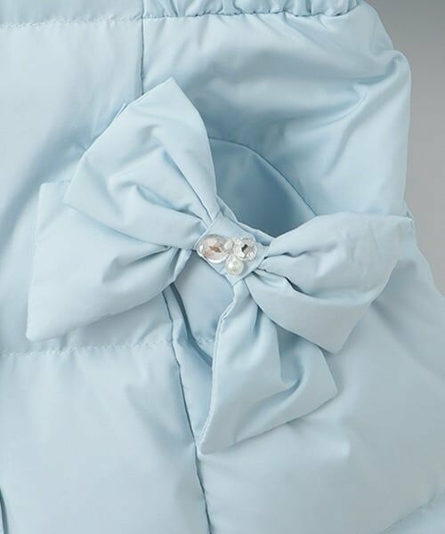 mezzo piano / メゾピアノ ブルゾン | ファー衿つき　ウォッシャブル　ロングダウン | 詳細6