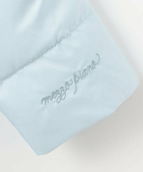 mezzo piano / メゾピアノ ブルゾン | ファー衿つき　ウォッシャブル　ロングダウン | 詳細7