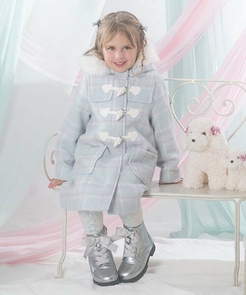 mezzo piano / メゾピアノ その他アウター | フェイクファーつき　ダッフルコート | 詳細17