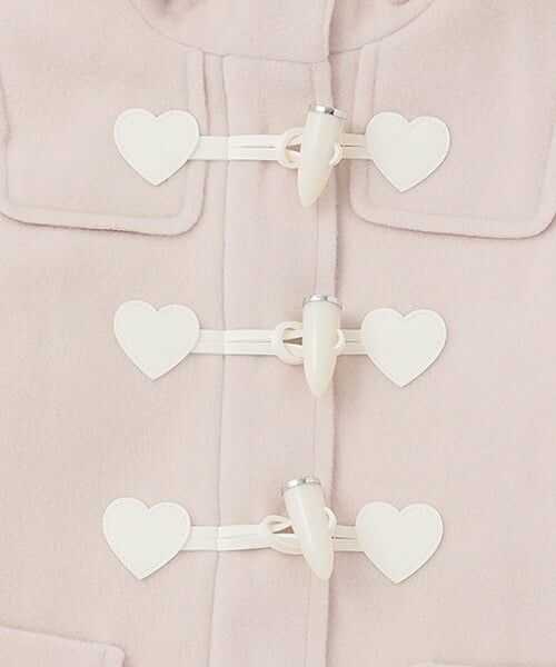 mezzo piano / メゾピアノ その他アウター | フェイクファーつき　ダッフルコート | 詳細5