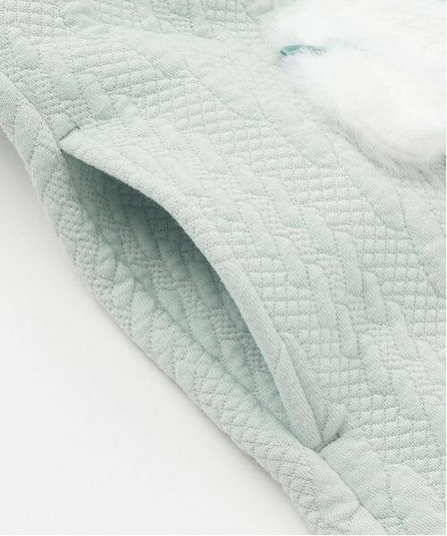 mezzo piano / メゾピアノ ミニ丈・ひざ丈ワンピース | どうぶつアップリケ　ジャガードワンピース | 詳細13