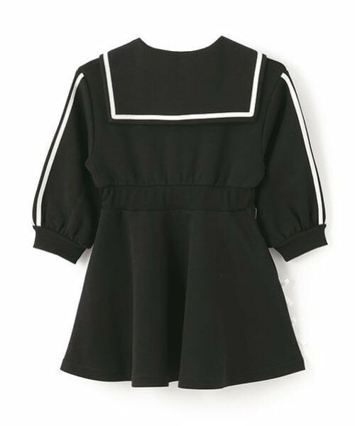 mezzo piano / メゾピアノ ミニ丈・ひざ丈ワンピース | リボンライン　セーラーワンピース | 詳細4