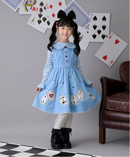 mezzo piano / メゾピアノ ミニ丈・ひざ丈ワンピース | アリス　スペシャルセット | 詳細4