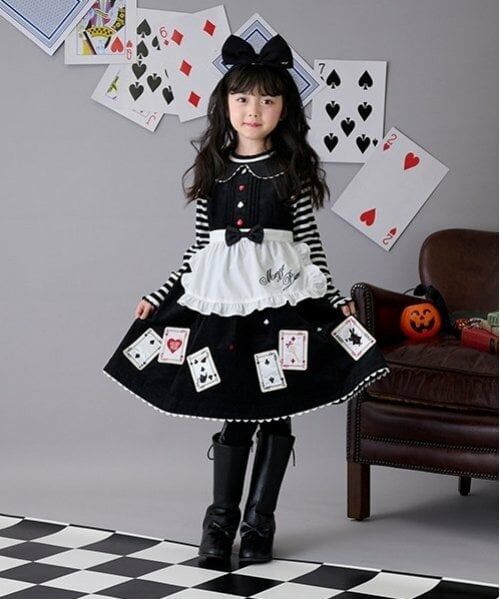 mezzo piano / メゾピアノ ミニ丈・ひざ丈ワンピース | アリス　スペシャルセット（黒）