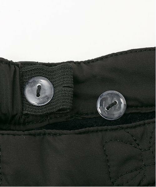 mezzo piano / メゾピアノ ミニ・ひざ丈スカート | リボンキルト 2wayサロペットスカート | 詳細7