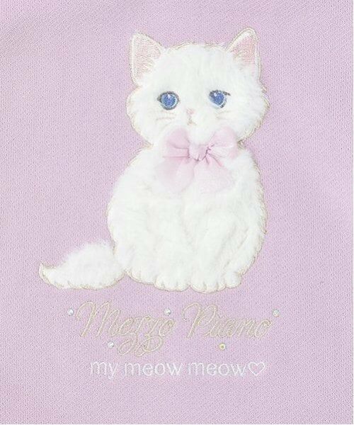 mezzo piano / メゾピアノ ミニ丈・ひざ丈ワンピース | どうぶつモチーフ　パーカワンピース | 詳細14