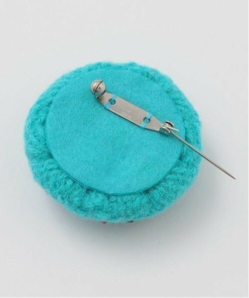 mezzo piano / メゾピアノ その他アウター | ビッグカラーフレアコート　ボタンブローチつき | 詳細17