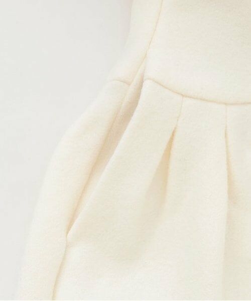 mezzo piano / メゾピアノ その他アウター | お花モチーフ付　バルーンコート | 詳細5