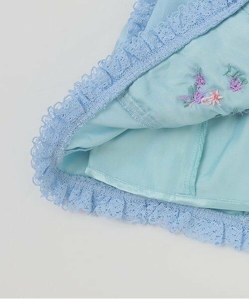 mezzo piano / メゾピアノ ミニ丈・ひざ丈ワンピース | ニットボレロ＆花刺繍ワンピース　セット | 詳細14