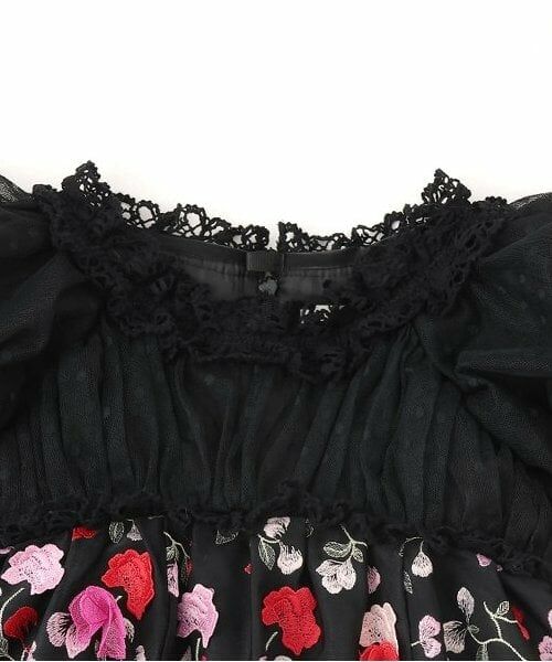 mezzo piano / メゾピアノ ドレス | 花柄ドレス | 詳細2