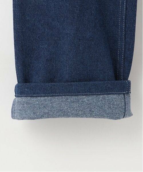 mezzo piano / メゾピアノ サロペット・オールインワン | 裏起毛デニム・コール天　レースアップ　サロペットパンツ | 詳細13