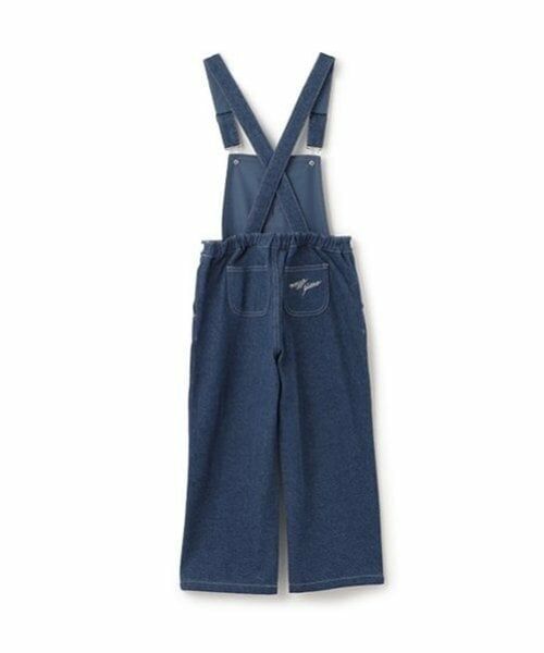 mezzo piano / メゾピアノ サロペット・オールインワン | 裏起毛デニム・コール天　レースアップ　サロペットパンツ | 詳細5