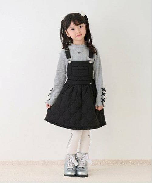 mezzo piano / メゾピアノ ブーツ(ショート丈) | レースアップリボン ブーツ | 詳細4