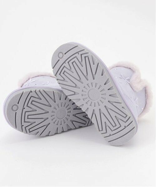 mezzo piano / メゾピアノ ブーツ（ショート丈） | ビジューリボン　ムートン風ブーツ | 詳細18