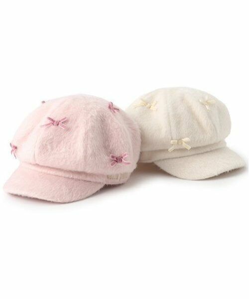 mezzo piano / メゾピアノ ハンチング・キャスケット・ベレー帽 | プチリボン　キャスケット | 詳細11