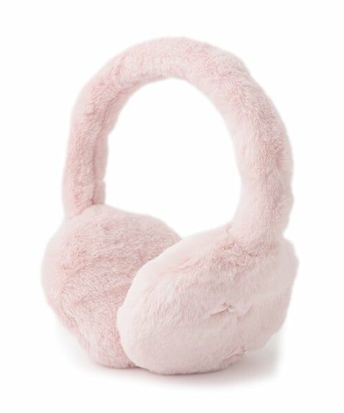 mezzo piano / メゾピアノ ネックウォーマー・イヤーマフ | リボン　フェイクファー　イヤマフ | 詳細1