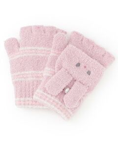 mezzo piano / メゾピアノ 手袋 | アニマルフェイス　マシュマロ手袋