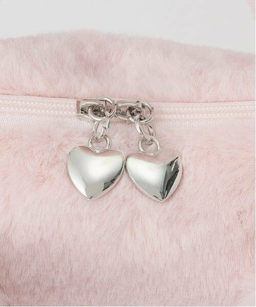 mezzo piano / メゾピアノ ボストンバッグ | リボンフェイクファー　ボストンバッグ | 詳細7