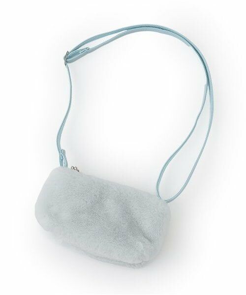 mezzo piano / メゾピアノ ショルダーバッグ | リボンフェイクファー　ポシェット | 詳細1