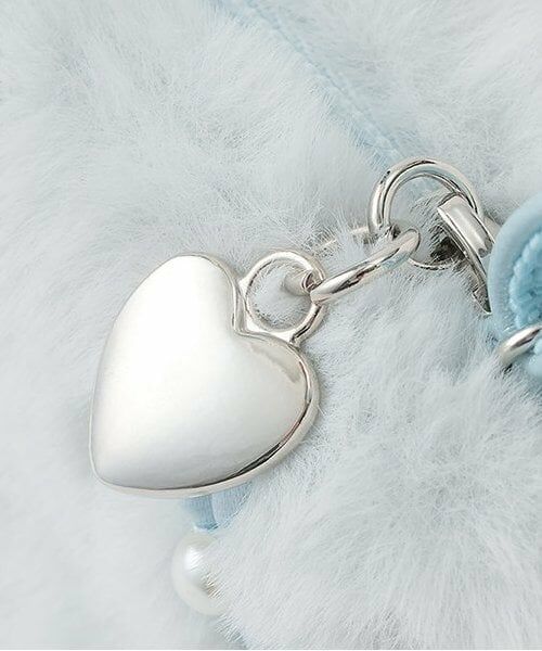 mezzo piano / メゾピアノ ショルダーバッグ | リボンフェイクファー　ポシェット | 詳細3