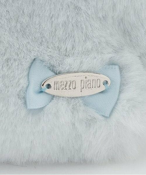 mezzo piano / メゾピアノ ショルダーバッグ | リボンフェイクファー　ポシェット | 詳細5