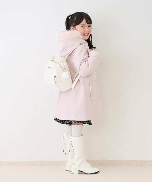 mezzo piano / メゾピアノ リュック・バックパック | モノグラム柄型押し　ミニリュック | 詳細12