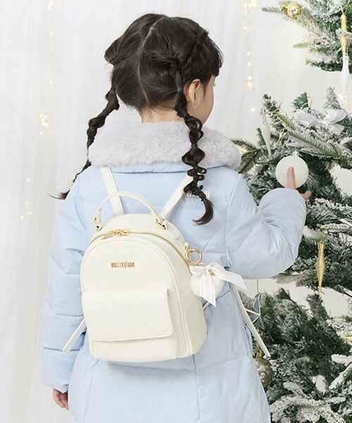 mezzo piano / メゾピアノ リュック・バックパック | モノグラム柄型押し　ミニリュック | 詳細16