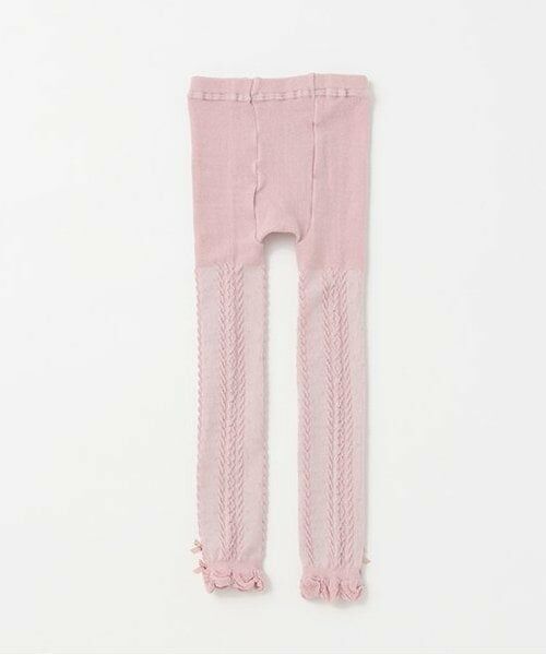 mezzo piano / メゾピアノ レギンス・スパッツ | ケーブルレギンス＆ソックスセット | 詳細1