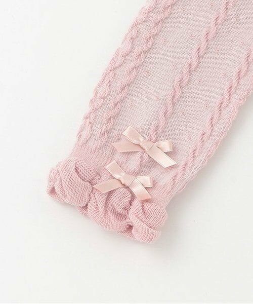 mezzo piano / メゾピアノ レギンス・スパッツ | ケーブルレギンス＆ソックスセット | 詳細3